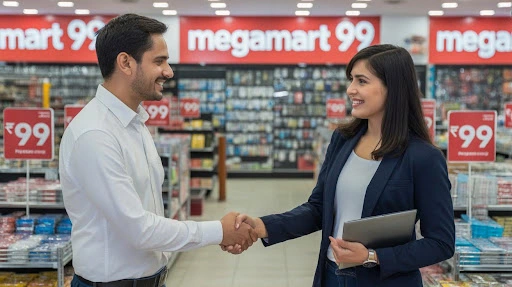 Megamart 99 Providing Franchise to Entrepreneur